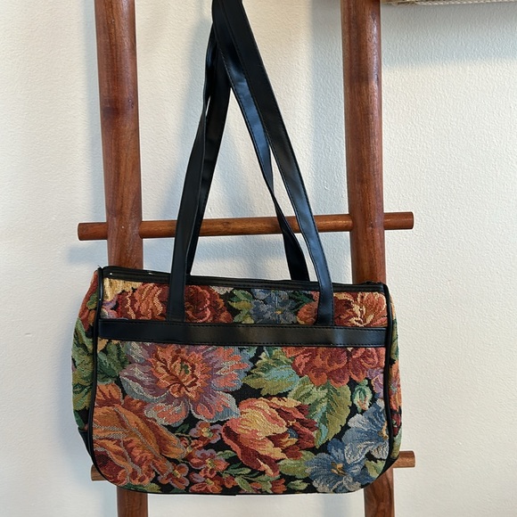 NWOT vintage floral tapestry bag - Picture 5 of 8